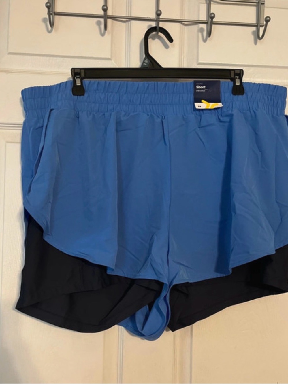 Women’s Old Navy Blue Athletic Layered Running Shorts